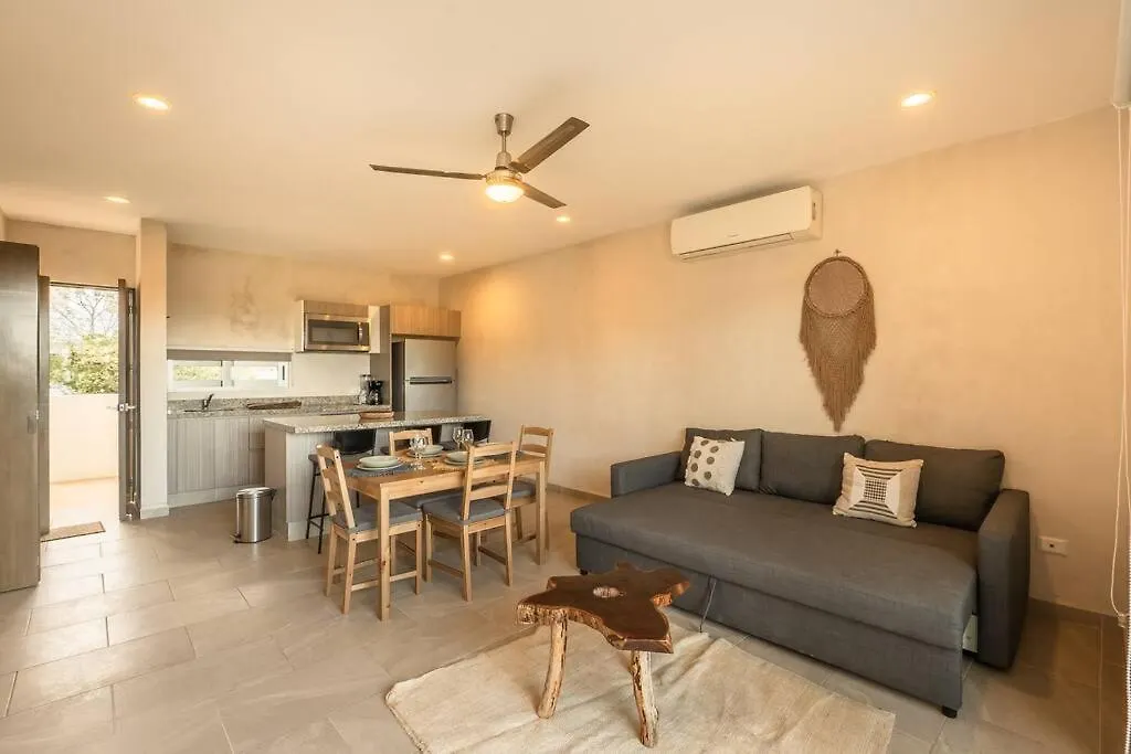 Apartament Condo In Tulum, Pool, Jacuzzi, 3 Beds